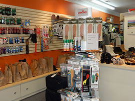 We carry lots of products to care for your shoes & leather.
